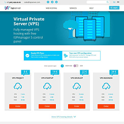 Виртуальный сервер (VPS) от ispserver